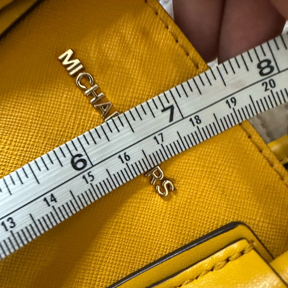 Michael Kors Mustard Mini Bag - Picture 7 of 8